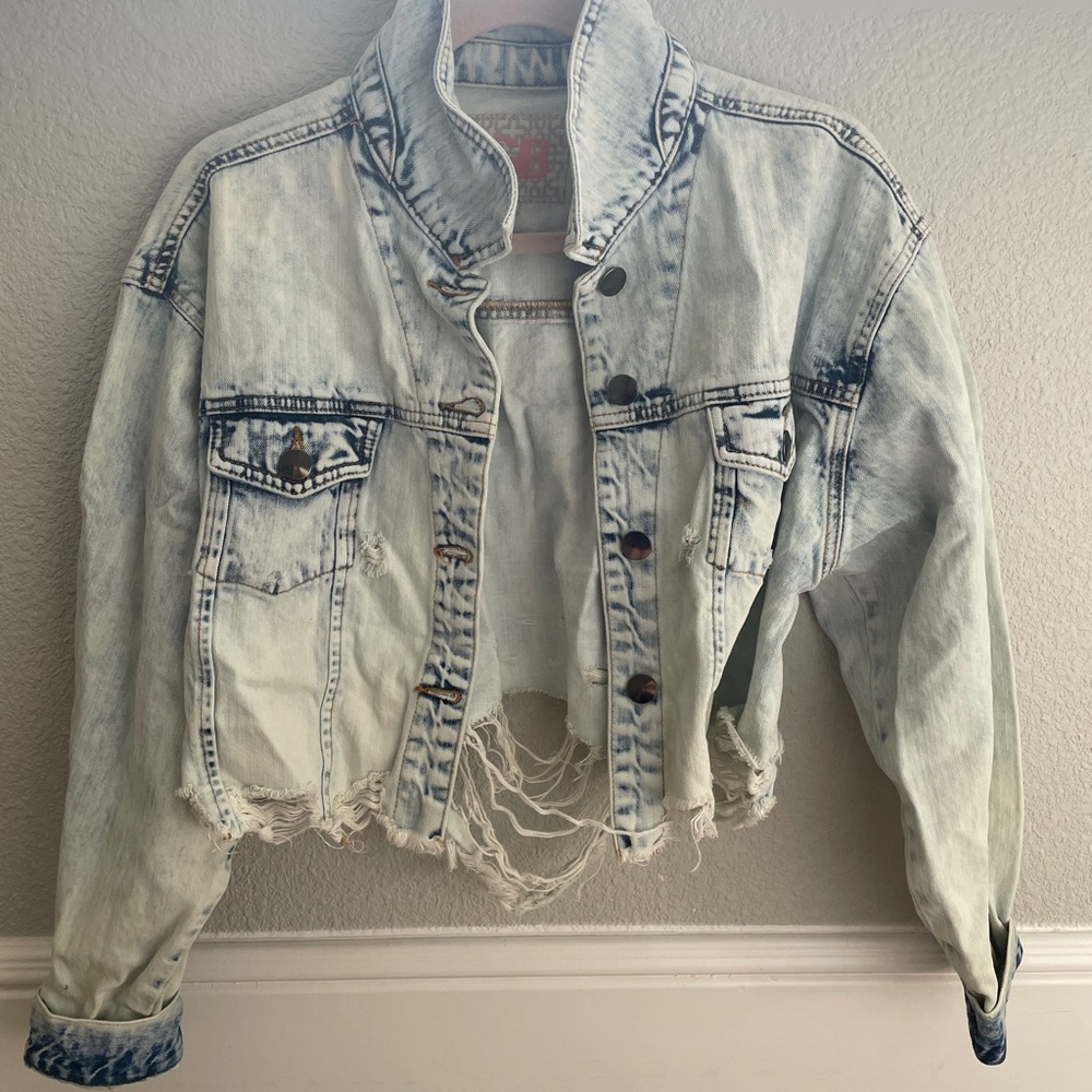 GB Girls Coats Jean Jacket, XL